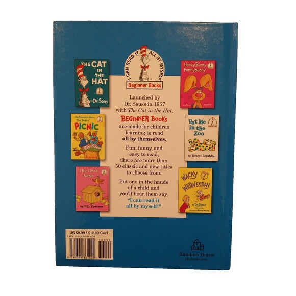 Dr Seuss Beginner Book It's Not Easy Being A Bunny In New Condition Hardcover - Picture 2 of 9